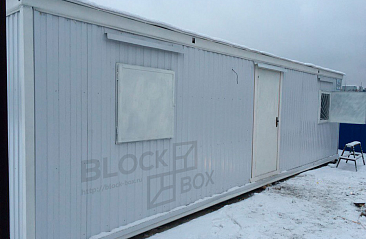 Офисный блок-контейнер с защитой от взлома и проникновения - фото превью проекта